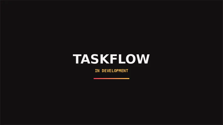 TaskFlow third screen.